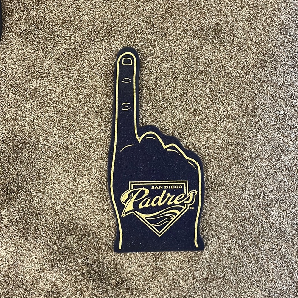 San Diego Padres foam finger
